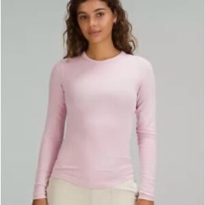 Lululemon Women's Pink Long Sleeve Top